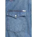 Jack & Jones camicia manica lunga taglie forti uomo 12143934 jeans - foto 1