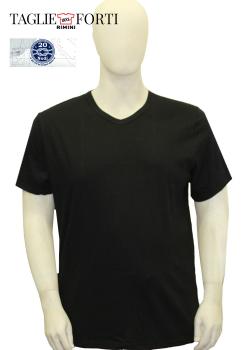 20 Nodi 3 Pezzi t-Shirt Collo V Oversize Taglie Forti Uomo Intimo Cotone Made in Italy 