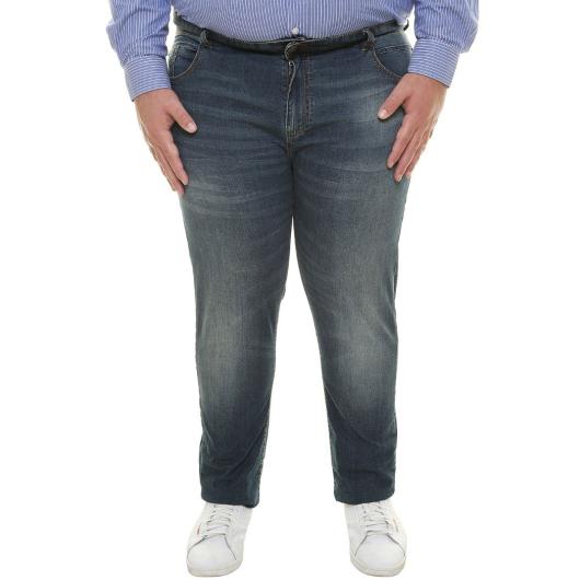 Jeans pantalone Maxfort taglie forti uomo articolo 1902 blu