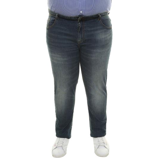 Jeans pantalone Maxfort taglie forti uomo articolo 1902 blu - foto 2