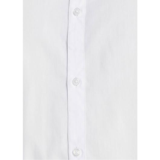 Jack & Jones camicia manica lunga taglie forti uomo 12200623 bianco - foto 3