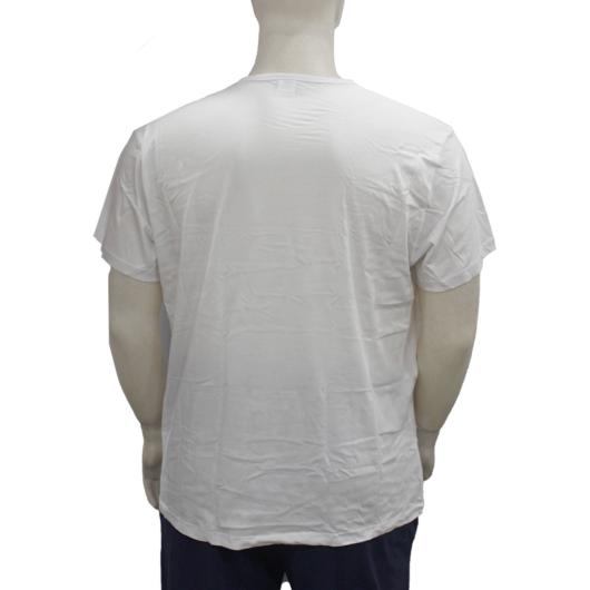 Maxfort t-shirt intimo girocollo cotone taglie forti uomo articolo 501 bianco - foto 3