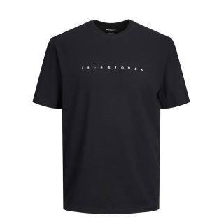 Jack & Jones t-shirt maglietta taglie forti uomo 12243625 nero