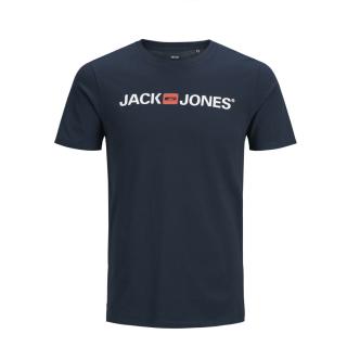 Jack & Jones T-shirt maglietta cotone blu taglie forti 12184987 blu