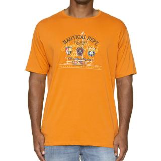Maxfort Easy t-shirt taglie forti uomo maglietta 2048 arancio