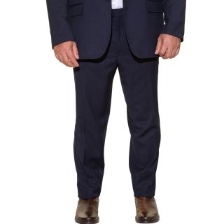 Maxfort pantalone elegante taglie forti uomo 23071 blu