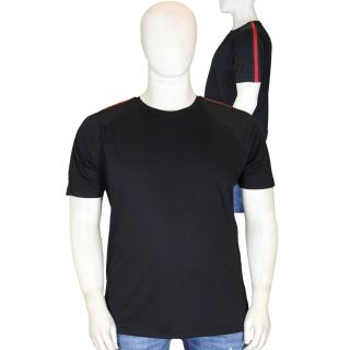 T-shirt Maxfort BL38 taglie forti uomo maglietta maniche corte 38160 nero