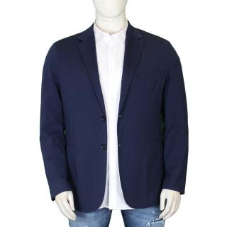 Maxfort giacca elasticizzata uomo taglie forti Matisse blu
