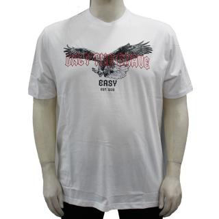Maxfort Easy t-shirt taglie forti uomo maglietta 2248 bianco