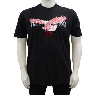 Maxfort Easy t-shirt taglie forti uomo maglietta 2248 nero