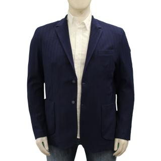 Maxfort giacca elasticizzata uomo taglie forti Cezanne blu