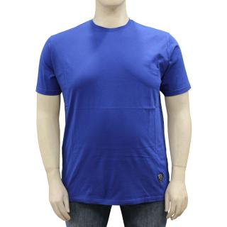 Maxfort t-shirt taglie forti uomo maglietta 23366 bluette