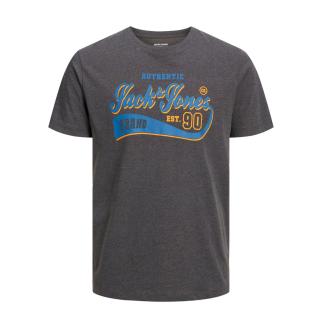 Jack & Jones t-shirt maglietta taglie forti uomo 12243611 grigio