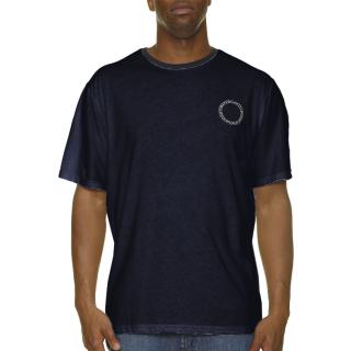 Maxfort t-shirt taglie forti uomo maglietta 23362 blu