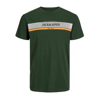 Jack & Jones T-shirt maglietta taglie forti uomo 12245474 verde