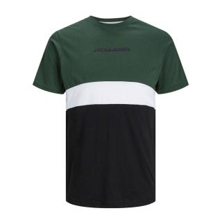 Jack & Jones T-shirt maglietta taglie forti uomo 12243653  verde