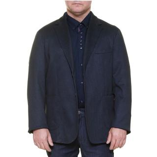 Maxfort giacca elasticizzata uomo taglie forti 24011 blu e nera