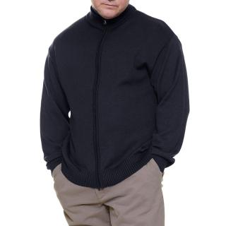 Maxfort  giacca cardigan lana taglie forti uomo  articolo 24056 blu