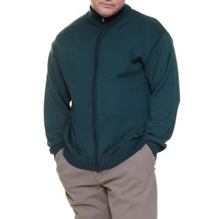 Maxfort  giacca cardigan lana taglie forti uomo  articolo 24056 verde