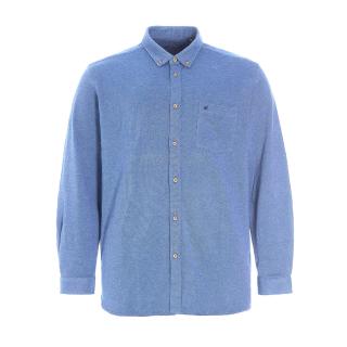 Maxfort camicia jersey cotone taglie forti uomo art. Aquileia azzurro