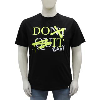 Maxfort Easy t-shirt taglie forti uomo maglietta 2431 nero