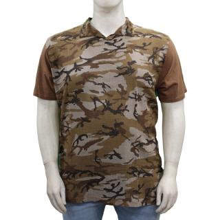 Maxfort Easy t.shirt maglietta taglie forti uomo polo 2462 camuflage tabacco