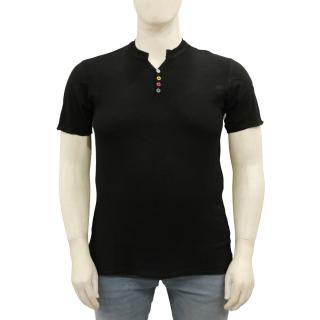 Maxfort  t.shirt maglietta taglie forti uomo 39313 nero