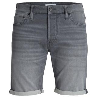 Jack & Jones bermuda pantalone corto uomo taglie forti 12253028 jeans grigio