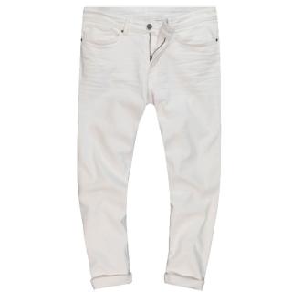 JP 1880 pantalone jeans elasticizzato taglie forti uomo 825088 bianco