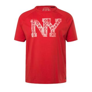 JP 1880 maglietta t-shirt taglie forti uomo 826110 rosso