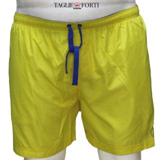 Maxfort costume boxer mare taglie forti uomo panarea giallo