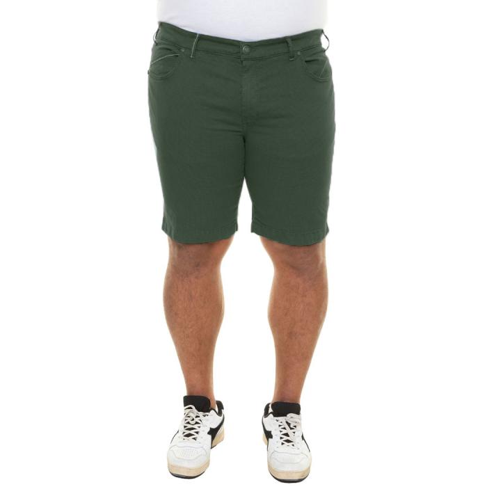 Maxfort bermuda uomo taglie forti pantalone corto Kobe verde - foto 3