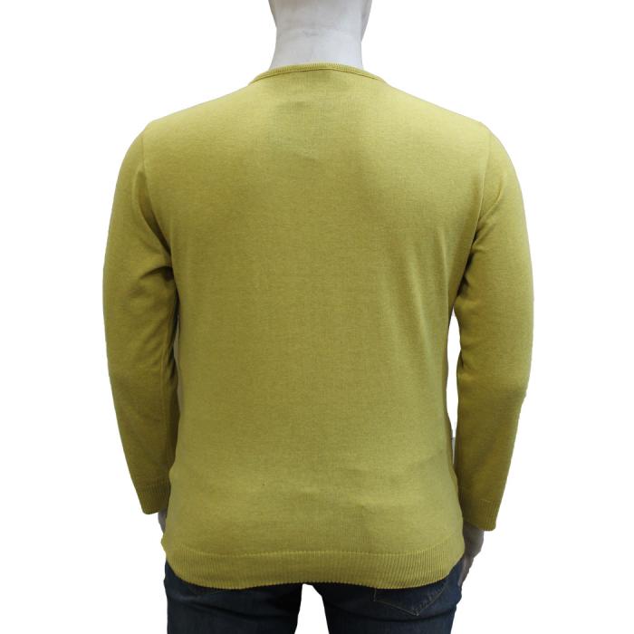 Maxfort maglione taglie forti uomo articolo 5522 giallo - foto 2