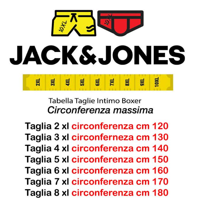 Jack & Jones Tris di boxer taglie forti uomo 12211666 nero - foto 2