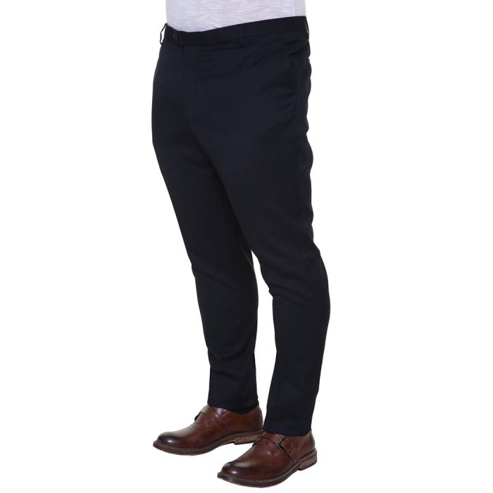 Maxfort  pantalone elegante taglie forti uomo 22600 blu - foto 2