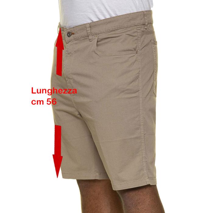 Maxfort Easy bermuda pantalone corto uomo taglie forti 2014 sabbia - foto 2