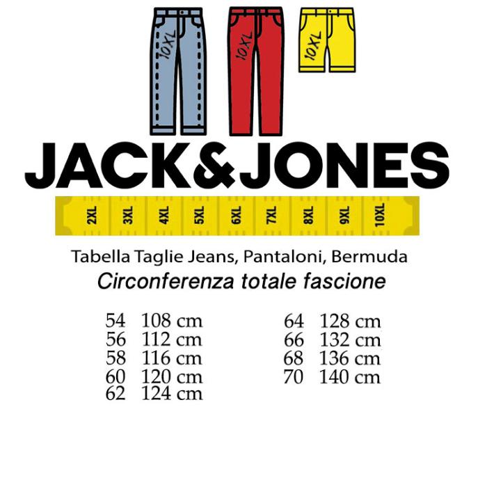 Jack & Jones completo abito uomo taglie forti 12195449 blu - foto 4