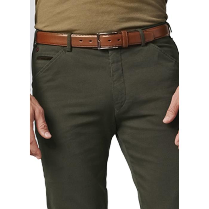 Meyer Pantalone classico taglie forti uomo articolo Chicago 5580 verde - foto 1