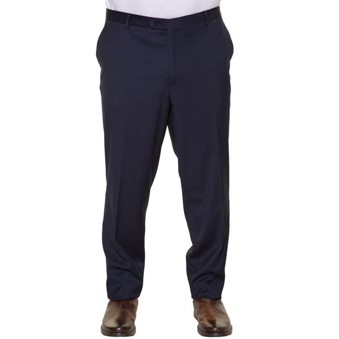 Maxfort pantalone elegante taglie forti uomo 23071 blu - foto 1