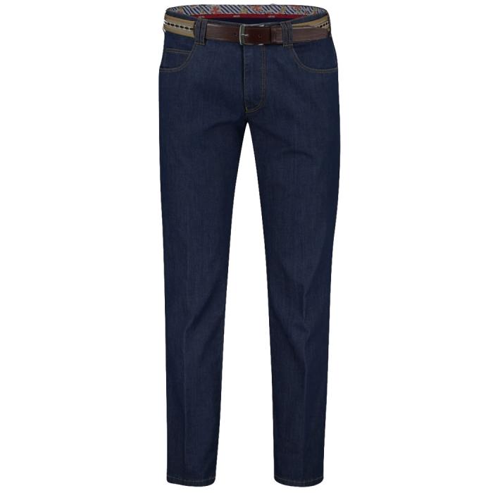 Meyer  jeans elasticizzato leggero taglie forti uomo dubai blu