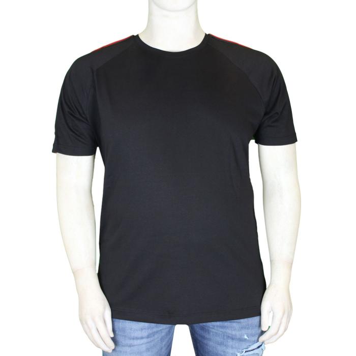 Maxfort BL38 t.shirt taglie forti uomo maglietta 38160 nero - foto 1