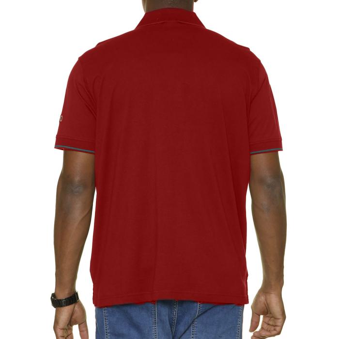 Maxfort polo maglietta taglie forti uomo 37954 rosso - foto 2