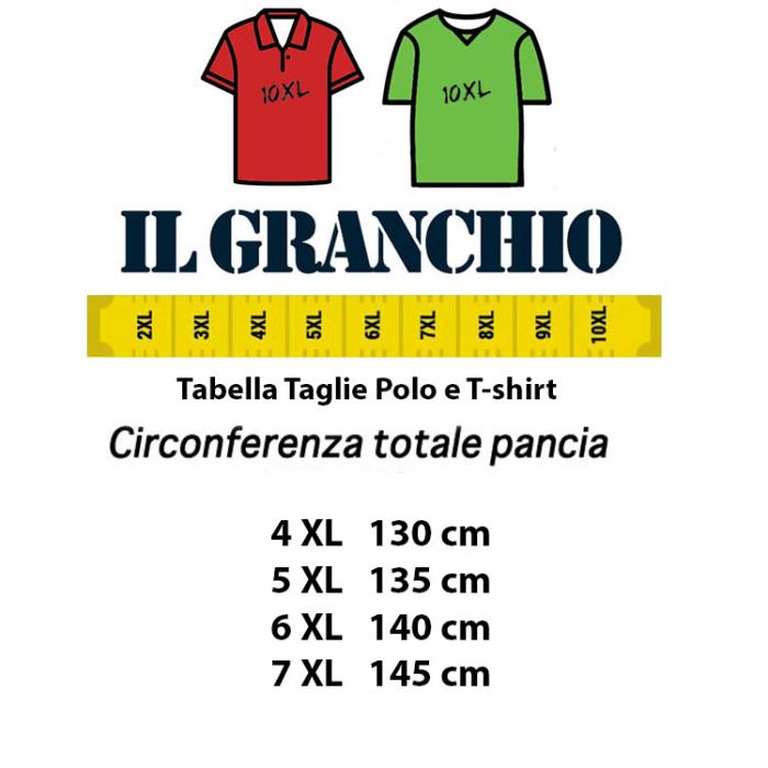Granchio canotta t-shirt smanicata taglie forti uomo GR04 nero - foto 1