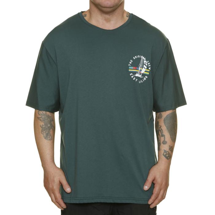 Maxfort Easy t-shirt taglie forti uomo maglietta 2231 verde