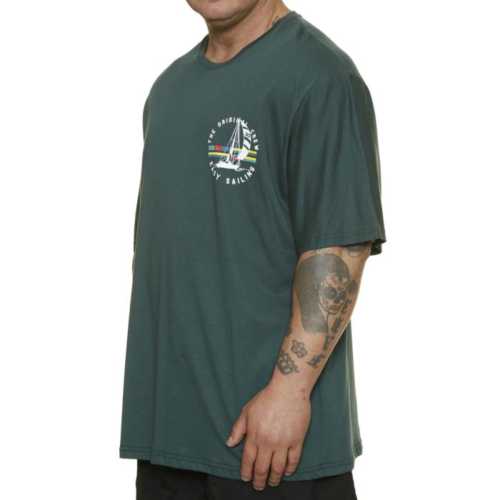 Maxfort Easy t-shirt taglie forti uomo maglietta 2231 verde - foto 1