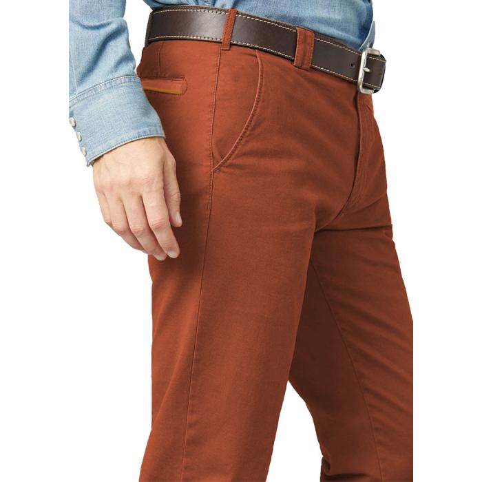 Meyer pantalone cotone taglie forti uomo Oslo 5054 arancio