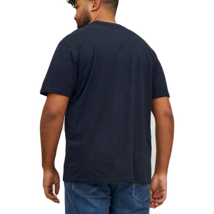 Jack & Jones t-shirt maglietta taglie forti uomo 12240684 blu - foto 2