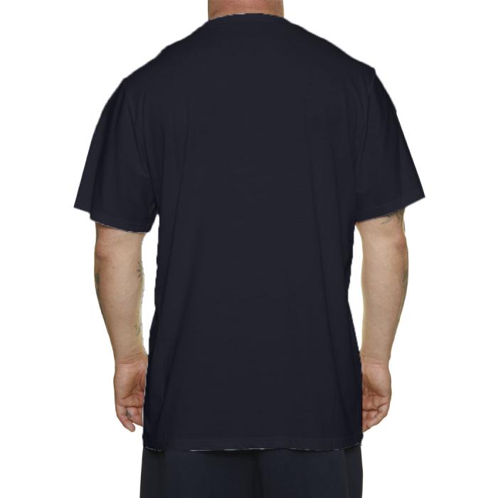 Maxfort Easy t-shirt taglie forti uomo maglietta 2229 blu - foto 1