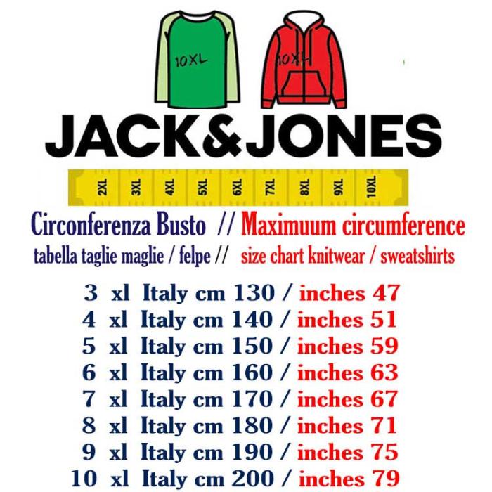 Jack & Jones maglia taglie forti uomo 12245537 blu/bordò - foto 1