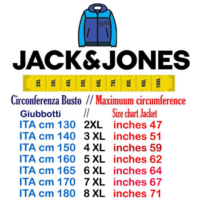 Jack & Jones camicia flanella taglie forti uomo articolo 12248390 blu/coccio - foto 3